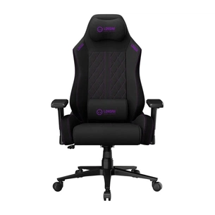 Крісло ігрове Lorgar CHA41 Black/Purple (LRG-CHA41-BK-PR) зображення 1