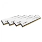 Модуль пам'яті для комп'ютера DDR4 32GB (4x8GB) 2666 MHz HyperX FURY White Kingston Fury (ex.HyperX) (HX426C16FW2K4/32) - зменшене зображення 2
