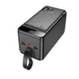 Батарея універсальна HOCO 90000mAh Element PD/20W, QC/FCP/SCP/AFC/22.5W, LCD, LED Lamp Black (J123D / 714778) - зменшене зображення 3