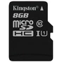 Карта пам'яті Kingston 8GB microSDXC Class 10 UHS-I (SDC10G2/8GBSP) - зменшене зображення 1