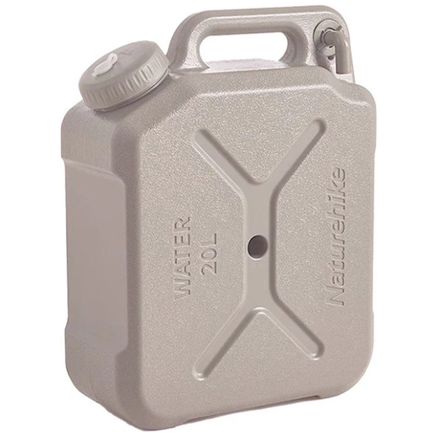 Каністра для води Naturehike CNH22CJ018 20 літрів коричнева (6927595753262) - picture 1