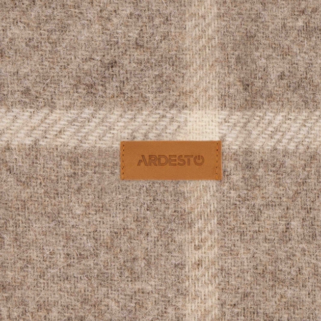 Плед Ardesto Leonardo Alpina 100% вовна, бежевий 140x200 см (ART0702LM) - picture 7