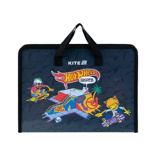 Папка - портфель Kite на блискавці A4 Hot Wheels, 1 відділення (HW25-202) изображение 1