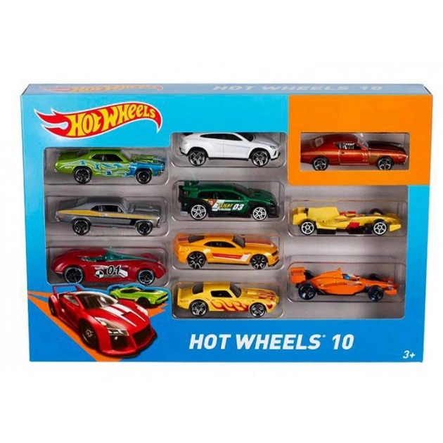 Автотрек Hot Wheels Базова 10 шт (54886) - зображення 1