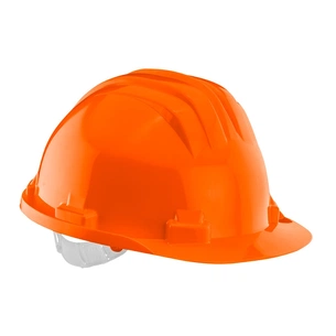 Каска захисна Neo Tools пластик поліпропілен HDPE, пряжка для регулювання, помаранчева (97-205) зображення 1