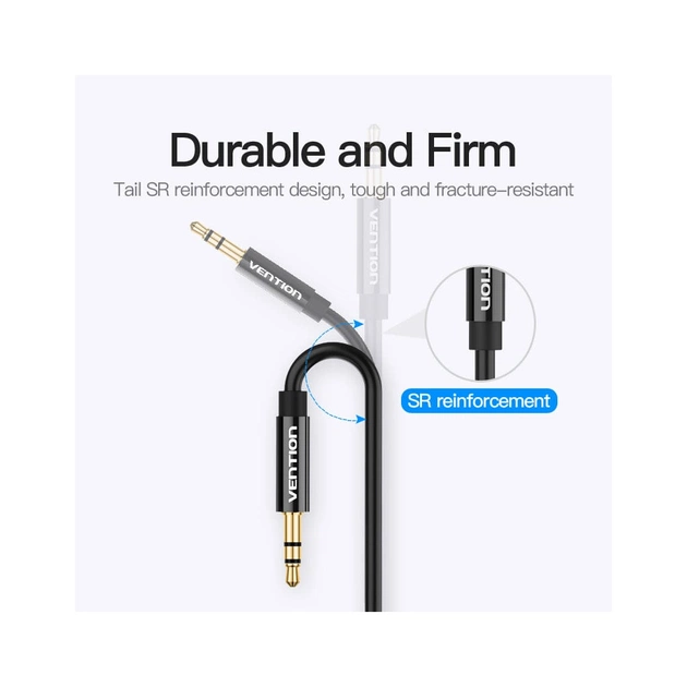 Кабель мультимедійний 3.5mm M to 2x3.5mm F 0.3m Vention (BBSBY) - picture 5