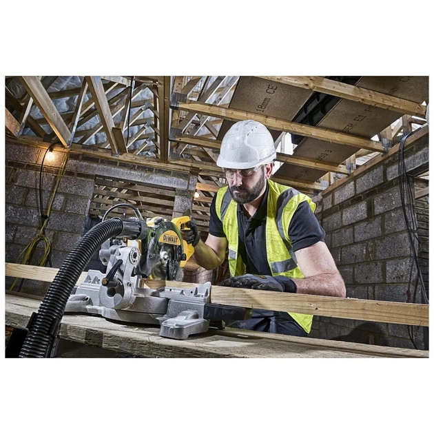 Торцювальна пила DeWALT 1400 Вт, диск 216х30 мм, 4500 об/хв, XPS, вага 11.5 кг (DWS774) - picture 6