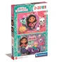 Пазл Clementoni 2 в 1 Gabby`s Dollhouse, 2 по 20 елементів (24802) - зменшене зображення 1