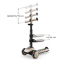 Самокат Kinderkraft Halley 2 Stone White (KRHALL02WHT0000) (5902533930166) - зменшене зображення 5