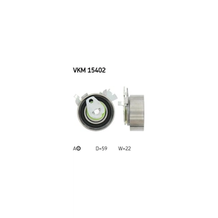 Ролик натягувача ременя SKF VKM 15402 зображення 1