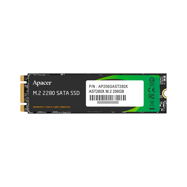 Накопитель SSD M.2 2280 256GB Apacer (AP256GAST280X) - изображение 1