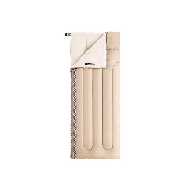 Спальний мішок Naturehike L150 NH20MSD05 лівий (13°C) бежевий (6976023922282) - зображення 1