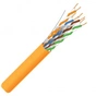 Кабель мережевий FinMark FTP 305м, CAT5e 4P 24AWG LSZH Orange Pull Box (262042) - зменшене зображення 1