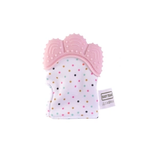 Прорізувач Baby Team рукавичка (4090_рожева) зображення 1