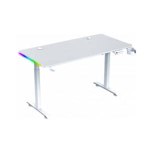 Комп'ютерний стіл GT Racer T-1231 White (T-1231 (120x60x73-117) White) зображення 1