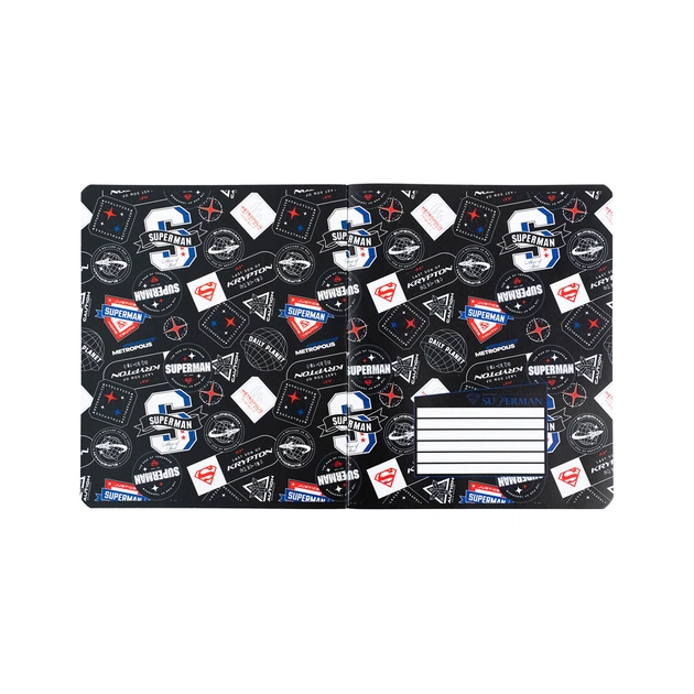 Зошит Kite DC Comics 48 аркушів, клітинка (DC24-259) - picture 4