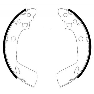 Гальмівні колодки REMSA 4247.00 зображення 1