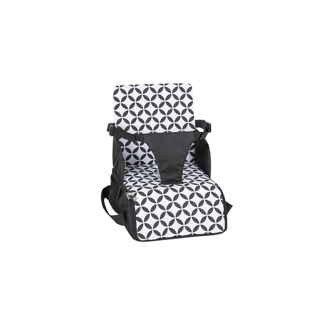 Стілець для годування FreeON портативний Fold and Go Black/white (48709) - изображение 1