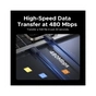 Дата кабель USB-C to USB-C 1.0m Thunderbolt 5 240W 5A 120Gbps 16/8/4K L703 black Ugreen (45996) - зменшене зображення 7
