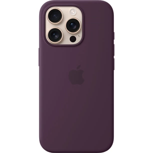 Чохол до мобільного телефона Apple iPhone16 Pro Silicone Case with MagSafe - Plum (MYYM3ZM/A) зображення 1
