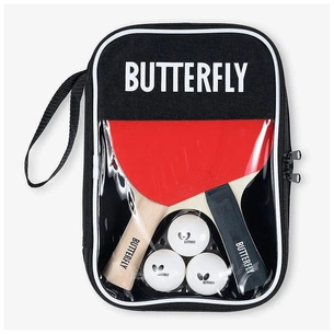 Комплект для настольного тенниса Butterfly Racket Set Easy 2 Bats 3 Balls (6257623202) (932197) изображение 1