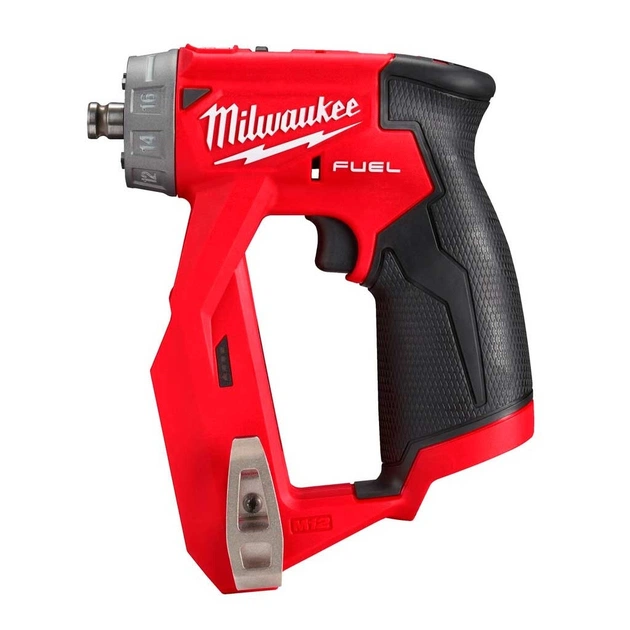 Шуруповерт Milwaukee M12 FDDXKIT-0X, 34Нм, 4 насадки FIXTEC, HD кейс (без АКБ и ЗУ) (4933471332) - изображение 9