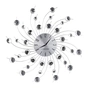 Настінний годинник Esperanza Wall Clock Geneva 50 см з променями з і сталі та кристалами (EHC004) - зменшене зображення 1