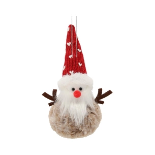 Ялинкова іграшка Chomik Санта, ведмедик, сніговик 10х12 см (5900779900561_2) зображення 1