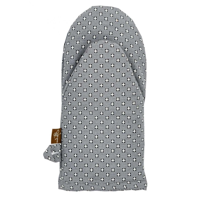 Кухонна прихватка Прованс Рукавичка Merry Christmas сіра (031459) - picture 2