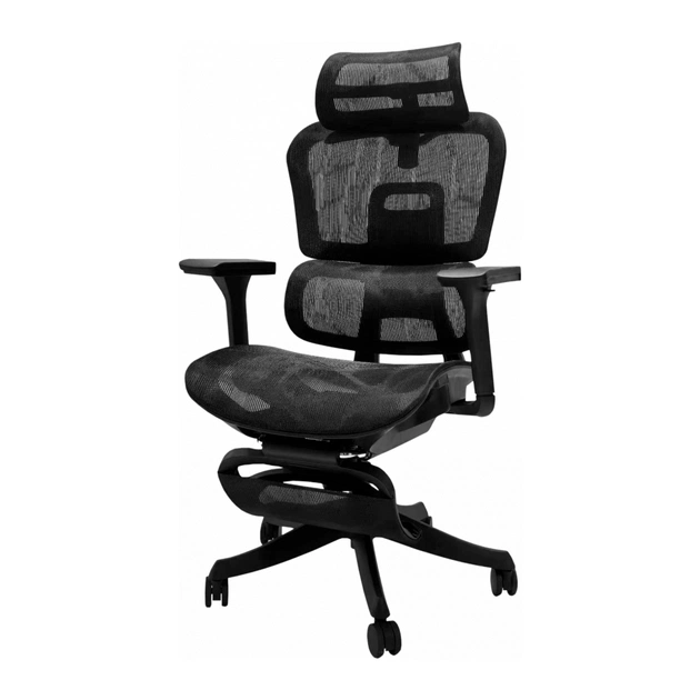 Офісне крісло GT Racer B-562 Black - зображення 1
