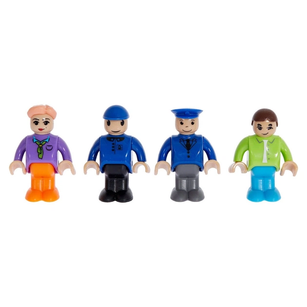 Конструктор ZIPP Toys Потяг DF11 Z з рельсами, синій на радіокеруванні (98220) - picture 2