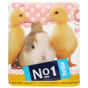 Паперові рушники Bella двошарові 2 рулони (5900516460549) зображення 1