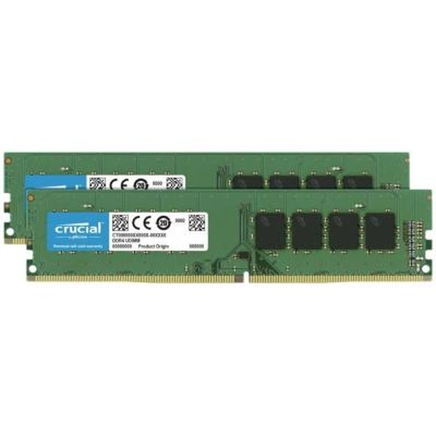 Модуль пам'яті для комп'ютера DDR4 16GB (2x8GB) 2666 MHz Micron (CT2K8G4DFS8266) - изображение 1