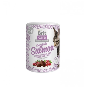 Ласощі для котів Brit Care Cat Snack Superfruits Salmon 100 г (8595602521449) изображение 1