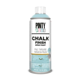 Фарба-аерозоль Pintyplus на водній основі Chalk-finish, Бірюза світла, 400 мл (8429576231403) зображення 1