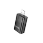 Перехідник OTG USB 3.0 AF to Lightning Black HOCO (6942007647151) - зменшене зображення 3