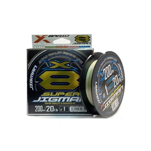 Шнур YGK X-Braid Super Jigman X8 200m 0.8/0.148mm 16lb/7.2kg (5545.03.99) зображення 1