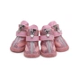 Черевики для собак Ruispet для малих порід 4 шт №4 рожеві (2700000033210) - зменшене зображення 3