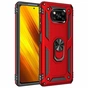 Чохол до мобільного телефона BeCover Military Poco X3 Red (705645) - зменшене зображення 1
