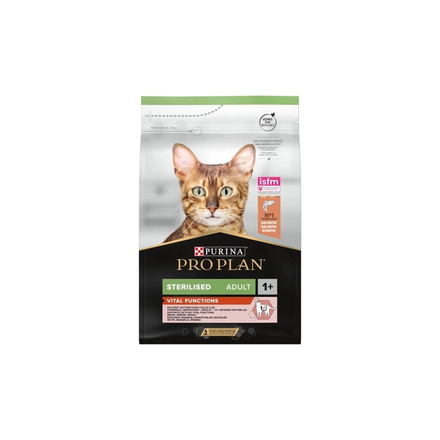 Сухий корм для кішок Purina Pro Plan Sterilised з лососем 400 г (7613036544832) - picture 1