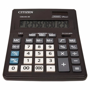 Калькулятор Citizen CDB1401-BK зображення 1
