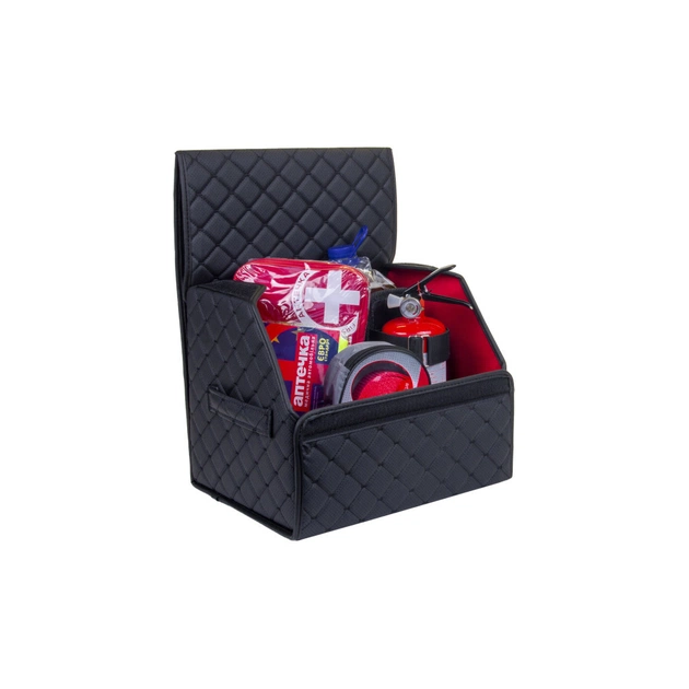 Сумка-органайзер EVAtech ECO S 30x30x35 см чорна з чорною ниткою (EHECESBBBR) - picture 2