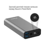 Батарея універсальна ColorWay 20 000 mAh PD/20W, QC/3.0, USB-C/Micro-USB/Lightning/USB-A max.22.5W Gray (CW-PB200LPH3GR-PDD) - зменшене зображення 8
