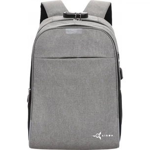 Рюкзак для ноутбука AirOn 14" Lock 18L Grey (4822356710651) зображення 1