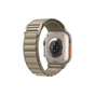 Смарт-годинник Apple Watch Ultra 2 GPS + Cellular, 49mm Titanium Case with Olive Alpine Loop - Small (MREX3UL/A) - зменшене зображення 3