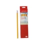 Олівець графітний H-Tone НВ, з гумкою, жовтий, уп. 12 шт (PENCIL-HT-JJ30105B) - уменьшенное изображение 1