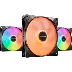 Кулер до корпусу Be quiet! LIGHT WINGS LX 120mm PWM в комплекті 3 (BL121) зображення 1