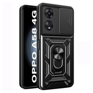 Чохол до мобільного телефона BeCover Military Oppo A58 4G Black (710713) зображення 1