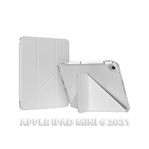 Чохол до планшета BeCover Ultra Slim Origami Transparent Apple iPad Mini 6 2021 Gray (712931) зображення 1