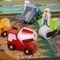 Дитячий килимок Melissa&Doug Дорожній килимок / дерев'яні іграшки (MD5195) - зменшене зображення 5